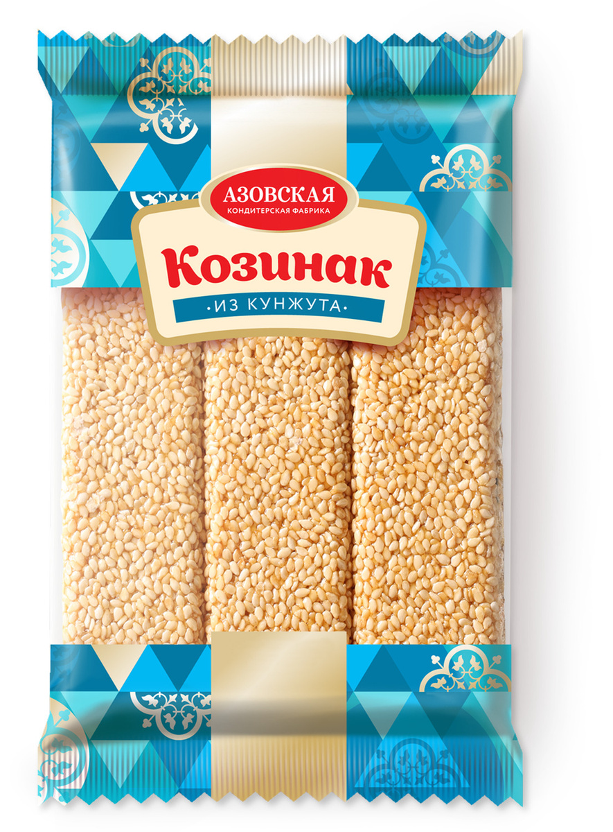 Козинаки Азовская кондитерская фабрика, из кунжута, 150 г — купить в ...