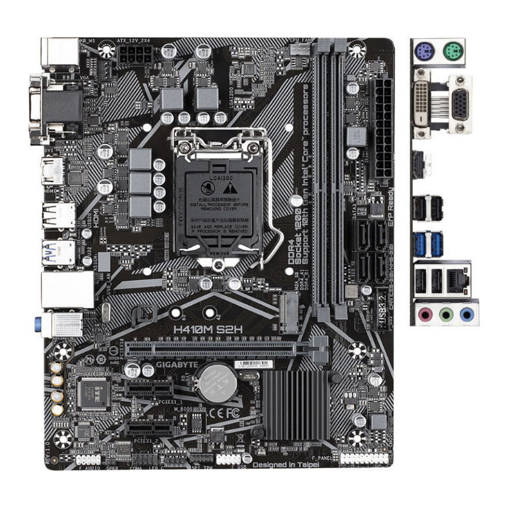 Материнская плата Gigabyte H410M S2H V2 купить по низкой цене с ...