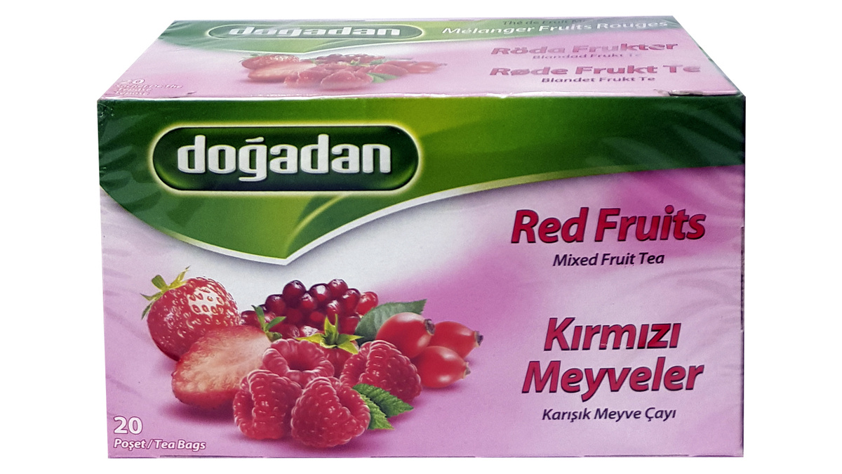 Чай пакетированный ягодно-фруктовый "Микс красных фруктов", "Dogadan ...