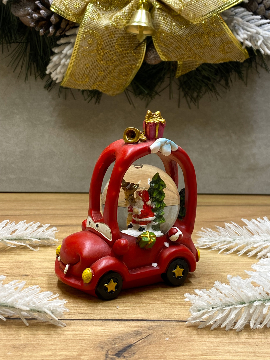 Игрушка Новогодний Шар Со Снегом Игрушка Новогодний Шар Со Снегом