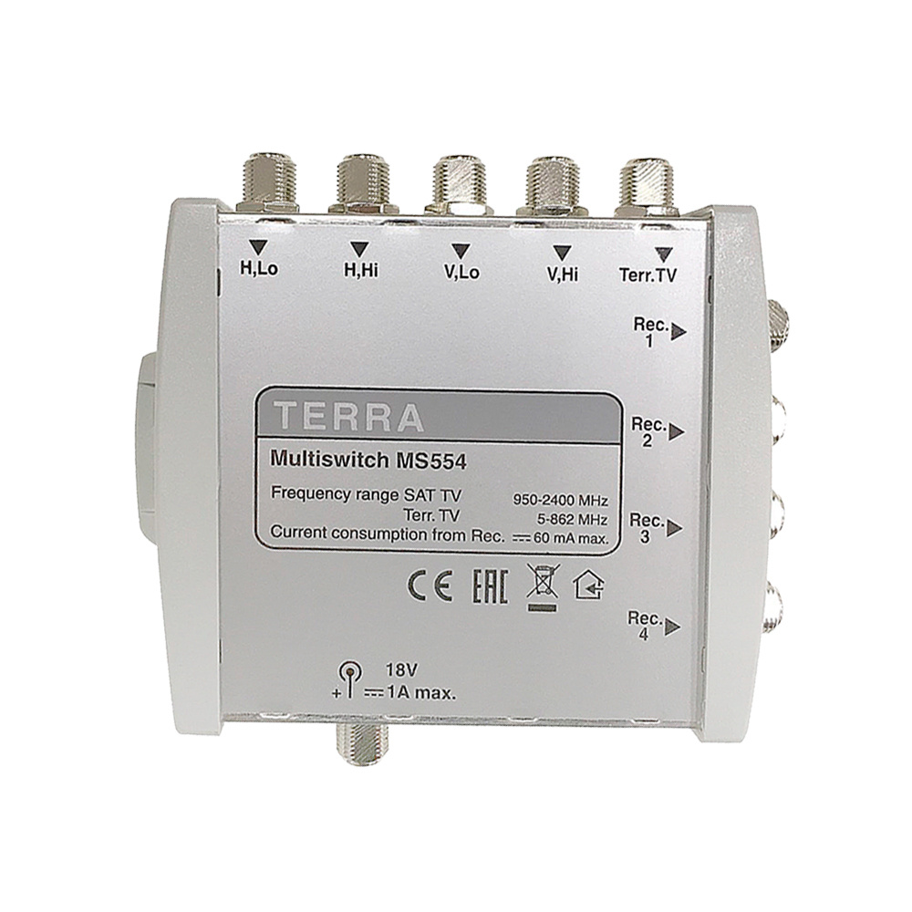 Мультисвитч Terra MS554 — купить в интернет-магазине OZON с быстрой ...