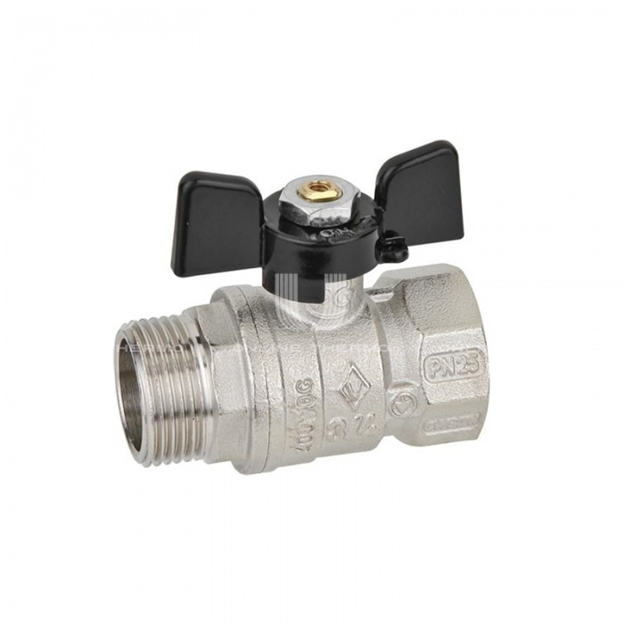 Кран шаров. Ду 20 г-ш BUGATTI бабочка (06070015), 3 шт. - купить по ...