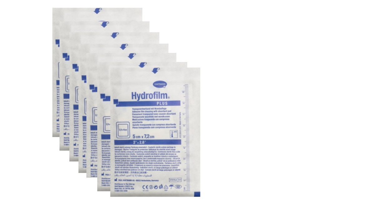 Hartmann Hydrofilm plus повязка-пластырь стерильная 5 х 7.2см ...