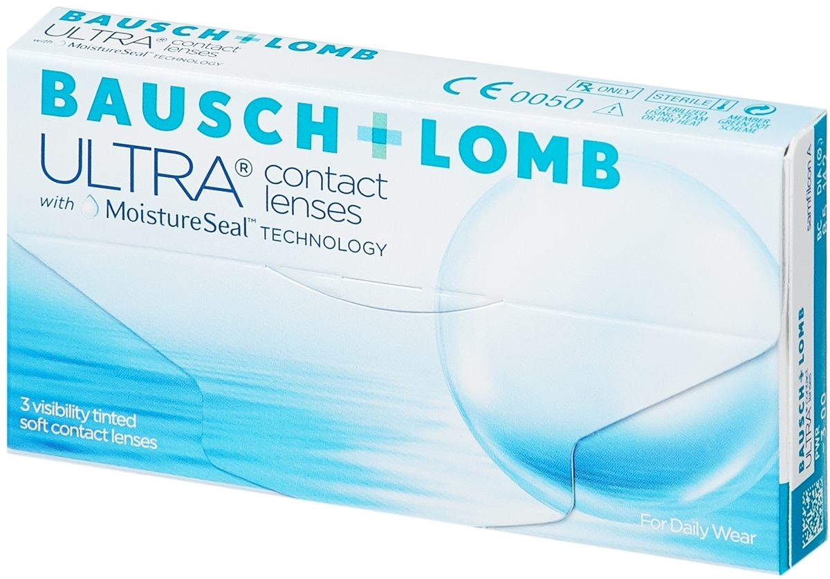 Bausch + Lomb Контактные линзы Ultra 8.5, 3 шт., 3 шт., -3.25 / 8.5/ 1 месяц #1