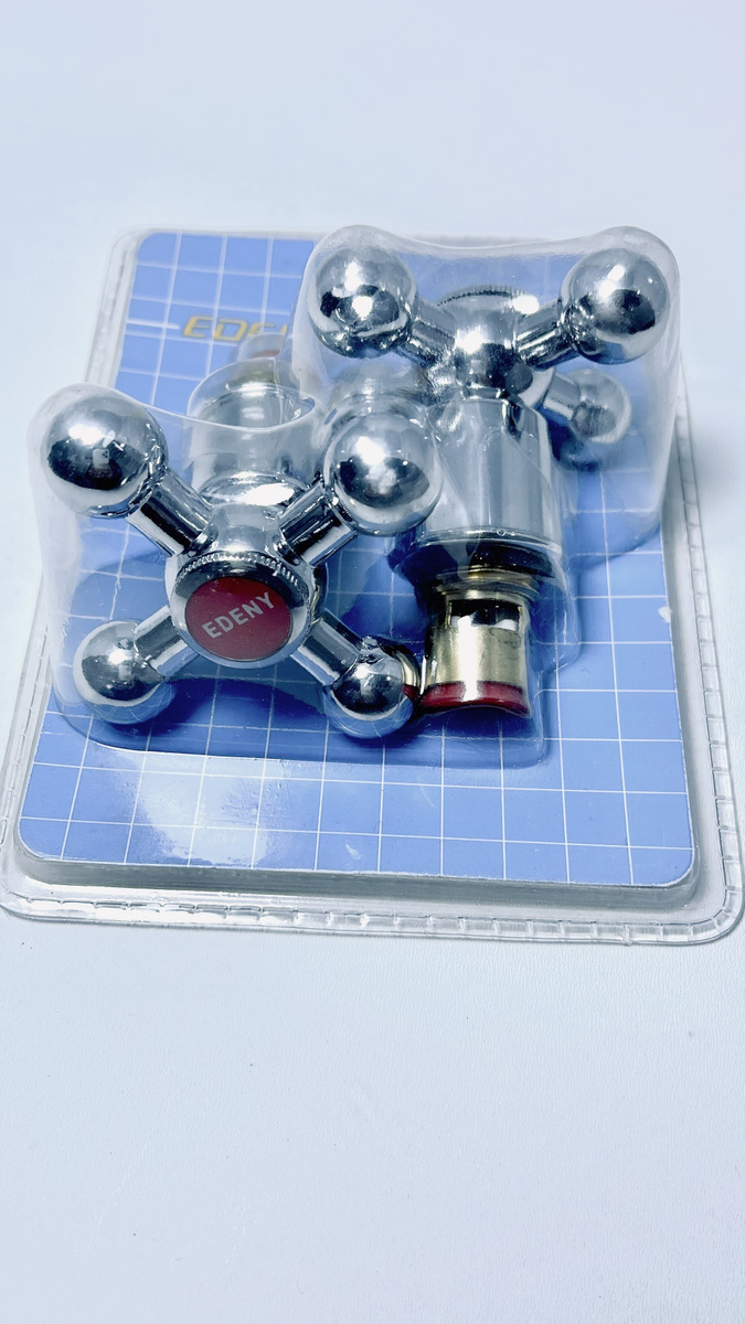 Крестовые маховики с кранбуксой Edeny E315H — купить в интернет ...