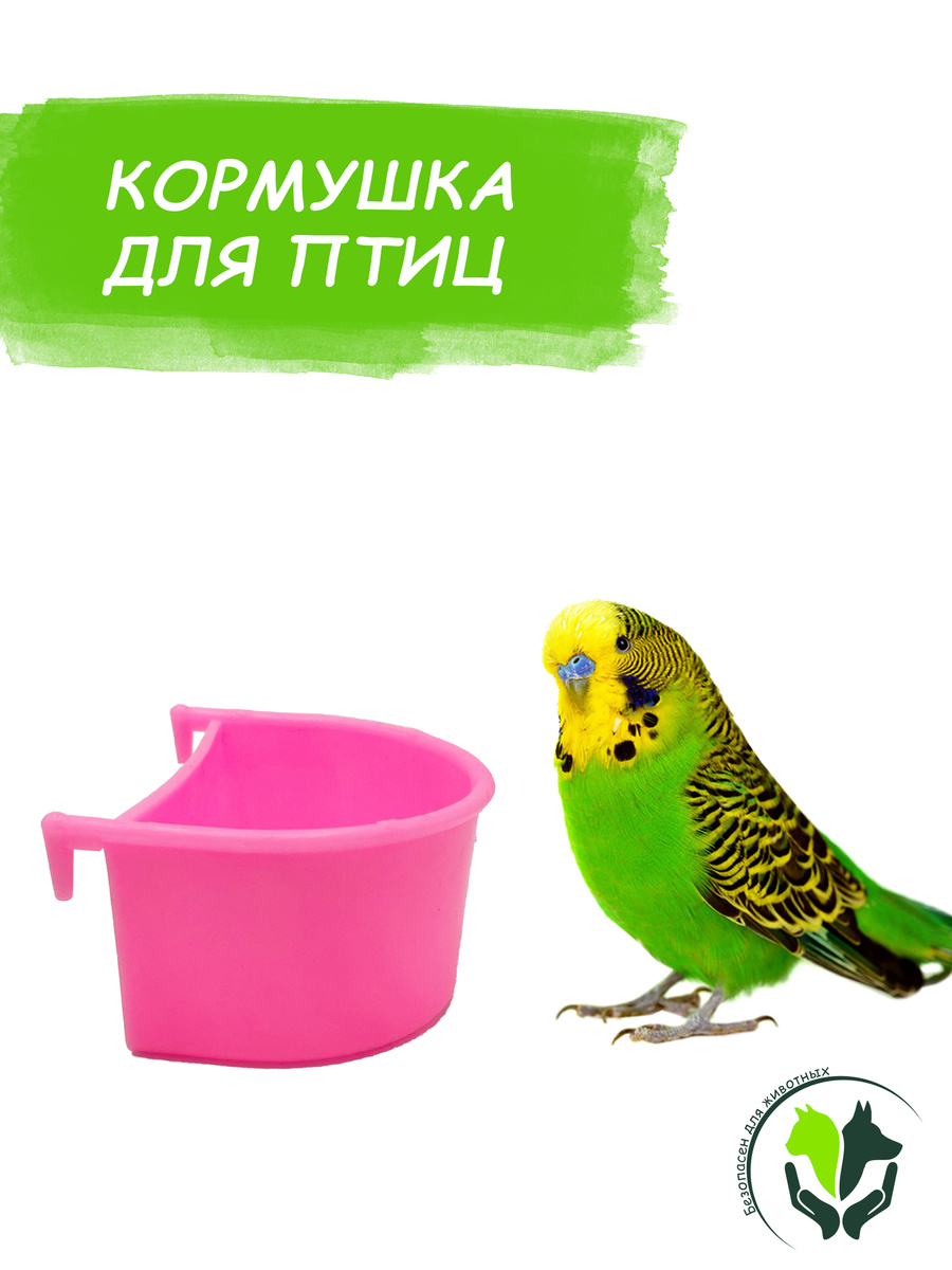 Кормушка для попугаев — купить в интернет-магазине OZON с быстрой доставкой