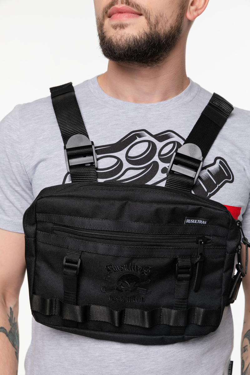 Сумка нагрудная "Bronik BS", RUSULTRAS / Сумка нагрудная мужская ...