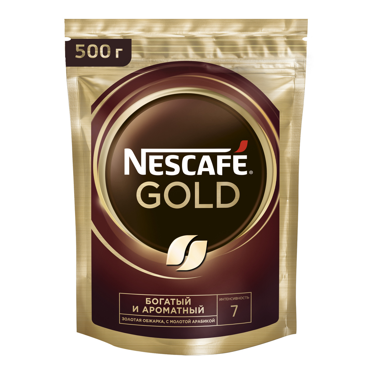 Кофе растворимый Nescafe Gold, 500 г #1