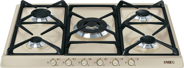 Встраиваемая независимая газовая варочная панель Smeg SR775PO купить по ...
