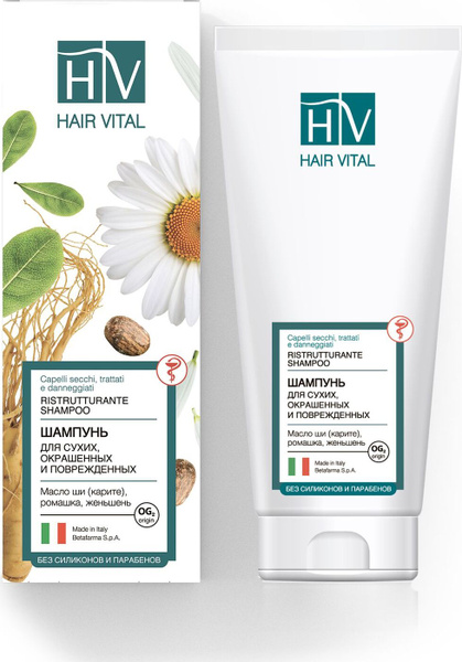 Hair Vital Шампунь для волос, 200 мл - купить с доставкой по выгодным ...