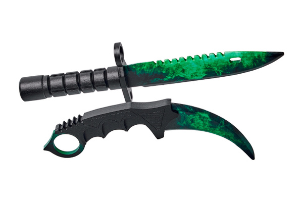 Керамбит-М-9/Karambit-M9 Bayonet "Зеленый"/Gamma Doppler (сувенир из ...