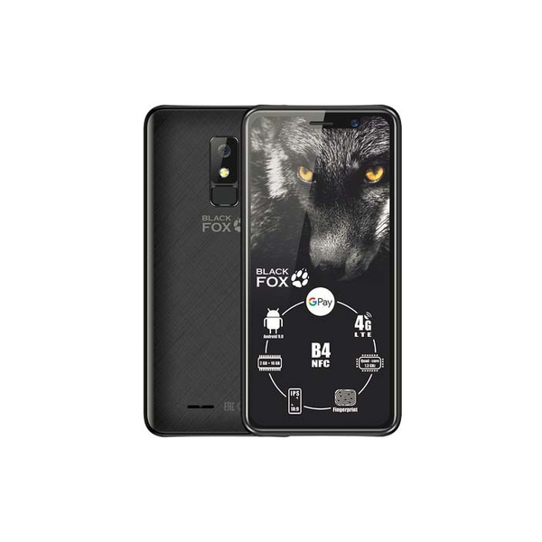 Смартфон BlackFox B4 NFC, черный - купить по выгодной цене в интернет ...