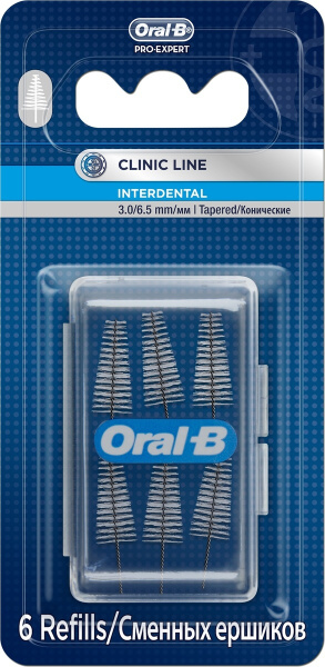 Сменный ершик Oral-B 