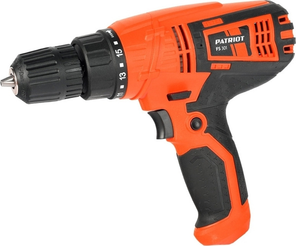 Дрель-шуруповерт электрический PATRIOT FS301 The One 330 Вт - купить в ...