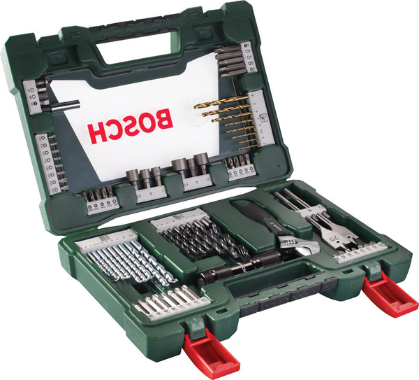 Набор принадлежностей Bosch V-line 83 предмета (жесткий кейс) - купить ...