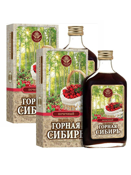 Бальзам Почечный "ГОРНАЯ СИБИРЬ", 250мл, комплект 2 шт. — купить в ...