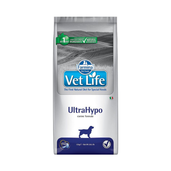 Сухой корм для собак Farmina Vet Life UltraHypo 12 кг - купить с ...