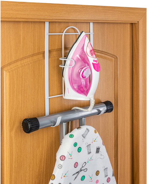 Держатель металлический для гладильной доски и утюга 24х12х40 см ELCASA ...