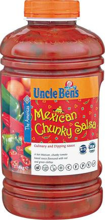 Соус Uncle Bens мексиканский сальса 2,29 кг - купить с доставкой по ...