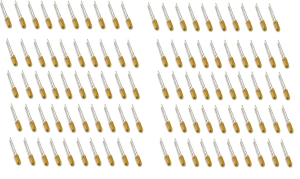 Светодиоды отечественные АЛ107А 100 шт - купить с доставкой по выгодным ...