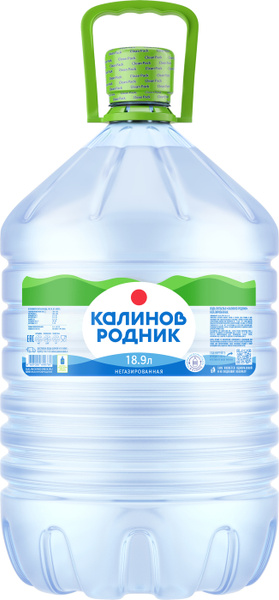 Калинов Родник Вода питьевая негазированная, 18,9 л - купить с ...