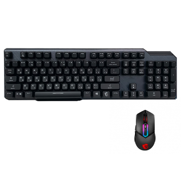 Характеристики Комплект Клавиатура MSI GK50 ELITE + Мышка MSI CLUTCH ...