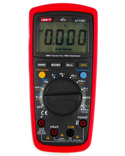 Мультиметр UNI-T Ut139C купить по выгодной цене с доставкой по Москве и ...