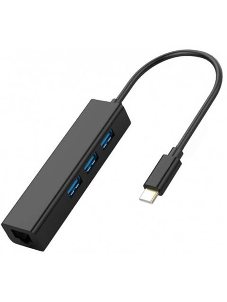Кабель KS-IS Usb-c - rj45 lan gigabit адаптер с usb 3.0 ks-410 - купить ...
