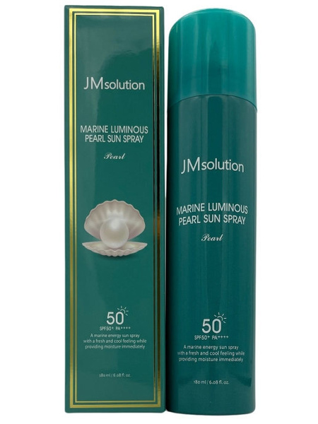JMsolution Солнцезащитный спрей Marine Luminous Pearl Sun Spray "Pearl ...