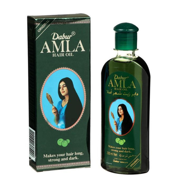 Dabur, Масло для волос Dabur AMLA Original, гладкость и прочность, 200 ...