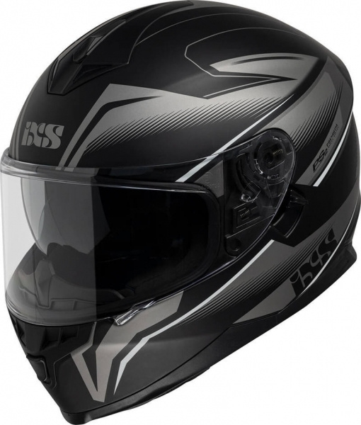 IXS Мотошлем HX 1100 2.3 серый, черный - купить с доставкой по выгодным ...