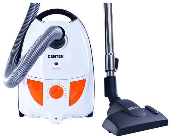Бытовой пылесос Centek CT-2503 белый/оранжевый_483731 озон, оранжевый ...