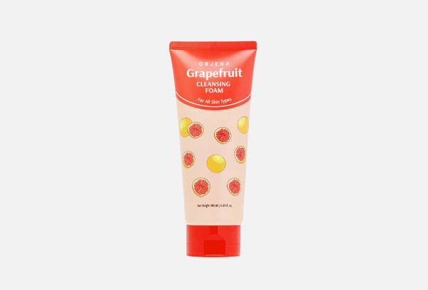 ORJENA Пенка для умывания с экстрактом грейпфрута, Grapefruit Cleansing ...