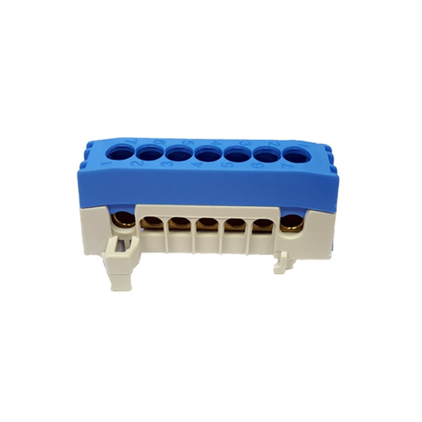 Характеристики ID tb 7 BL Шинка нулевая изолированная синяя, в корпусе ...