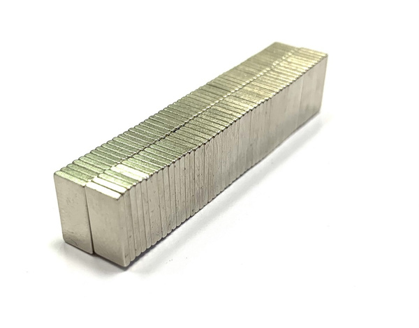 Неодимовый магнит 10мм*5мм*1мм - 100 штук - купить с доставкой по ...