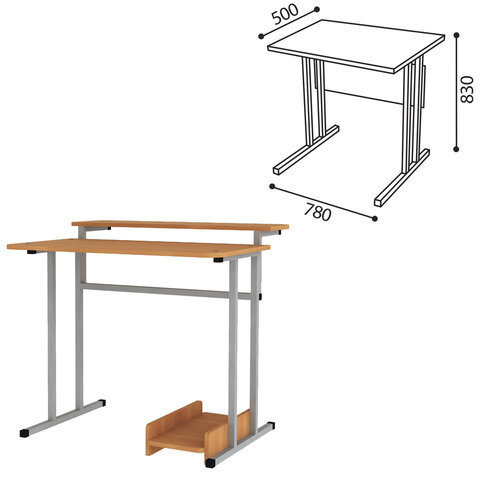 Размер парты для начальной школы стандарт