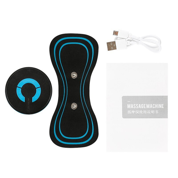 Мини портативный электрический воротник Massager, 10 режимов, USB ...