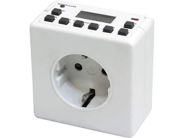 Розетка с таймером (недельная) 3500W/16A 230V, TM21 - купить с ...