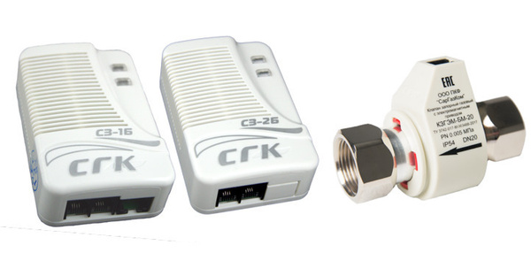 Система контроля загазованности СГК-2-Б СО+СН4 (2 сигнализатора+клапан запорный 