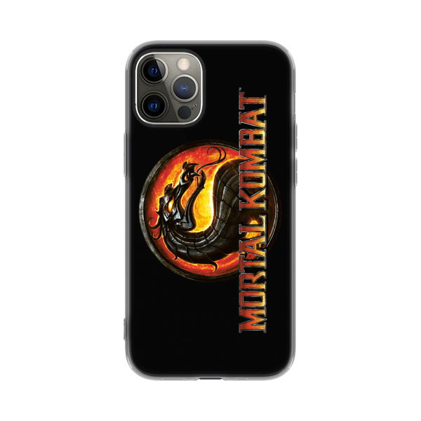 Чехол для Apple iPhone 12 Pro/ 12, черный, Logo, белый, Deppa - купить ...