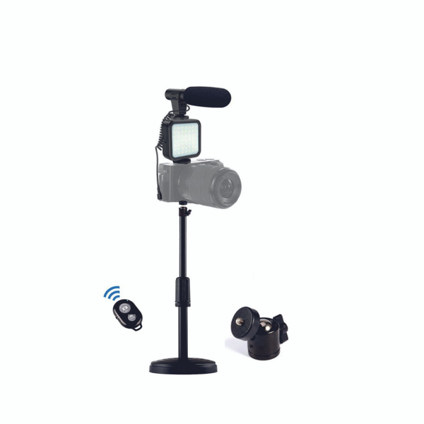 Микрофон Pantogroff пушка Kit-05LM с led подсветкой на аккумуляторе ...