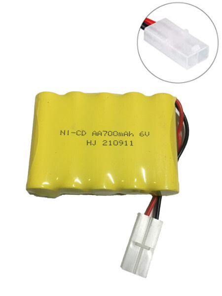 Аккумулятор NI-CD 6V 700MAH форма FLATPACK разъем TAMIYA - купить с ...