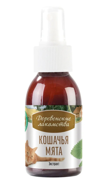 Спрей ДЕРЕВЕНСКИЕ кошачья мята спрей (100 мл) - купить с доставкой по ...