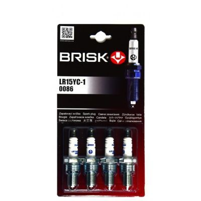 Комплект свечей зажигания BRISK DR15YC-1 0086 - купить по выгодным ...