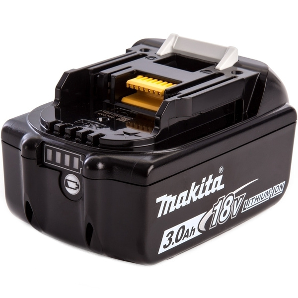 Аккумулятор Makita BL1830B (LXT Li-Ion 18В, 3Ач), 632M83-6, без ...