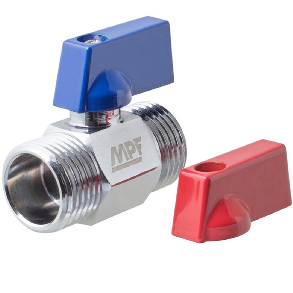 Кран-мини шаровой 1/2" н/н флажок MPF - купить по низкой цене в ...