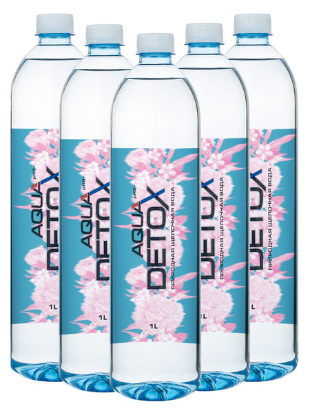 AQUAdetox Вода Минеральная Негазированная 1000мл. 6шт купить на OZON по ...