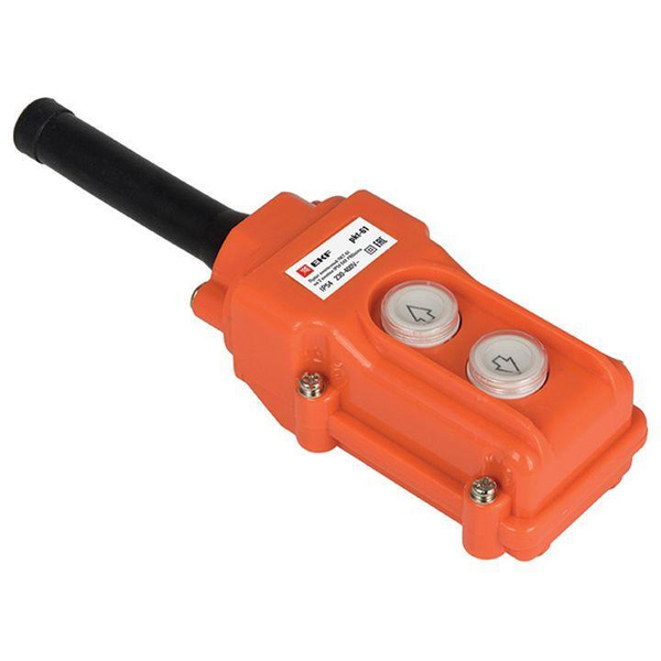 Пульт кнопочный ПКТ-61 на 2 кнопки IP54 PROxima, EKF PKT-61 (1 шт ...