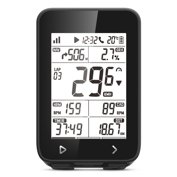 Велокомпьютер с GPS BT5.0 ANT + Перезаряжаемый водостойкий велосипедный ...