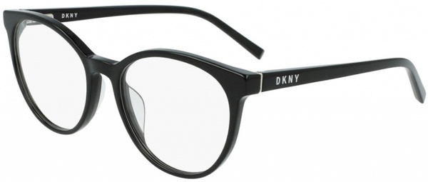Женская оправа для очков Dkny DK5037 001, цвет: черный, панто, ацетат ...